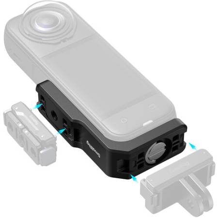 SmallRig 5824 - adapter/mocowanie do nagrywania w pionie do Insta360 X5 / X4 Air / X4 / X3 - przykład użycia